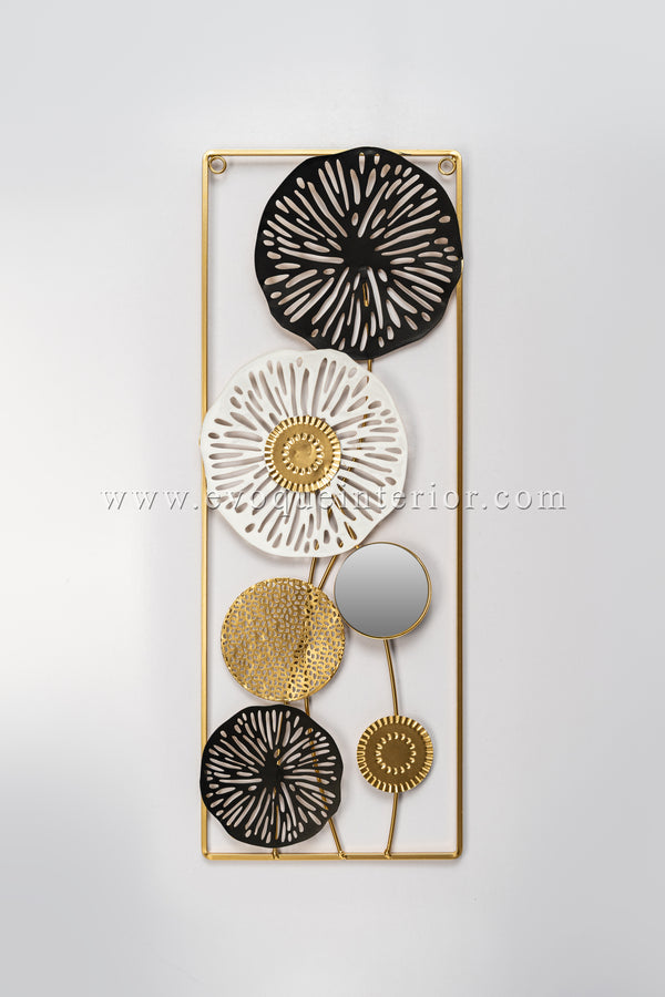 Premium Quality Metal Flower Frame – Decorative Wall Art-(F16)