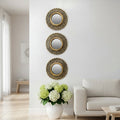 3 Ornate Copper Wall Mirrors-WM3