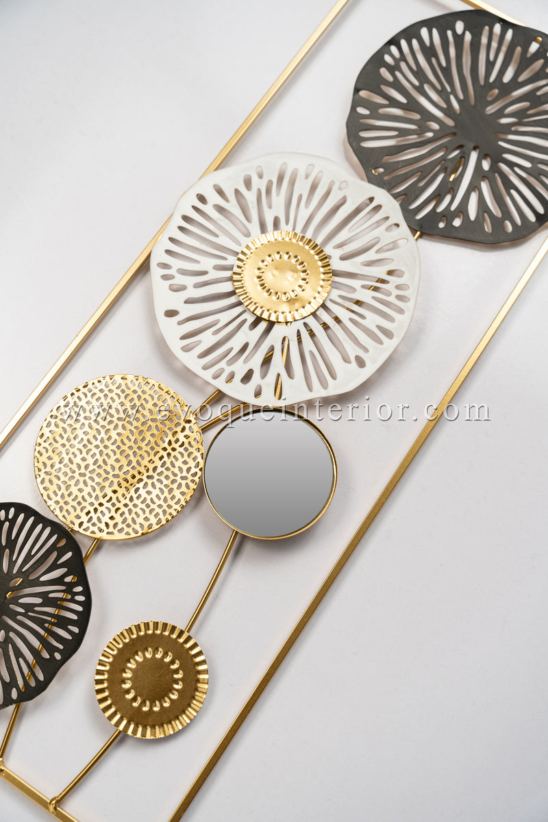 Premium Quality Metal Flower Frame – Decorative Wall Art-(F16)