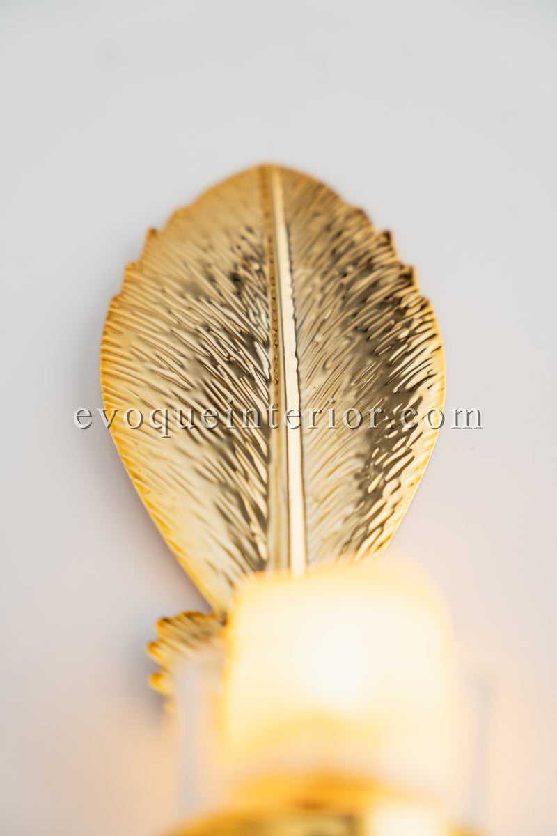 Golden Candle Stand- with One Free Candle