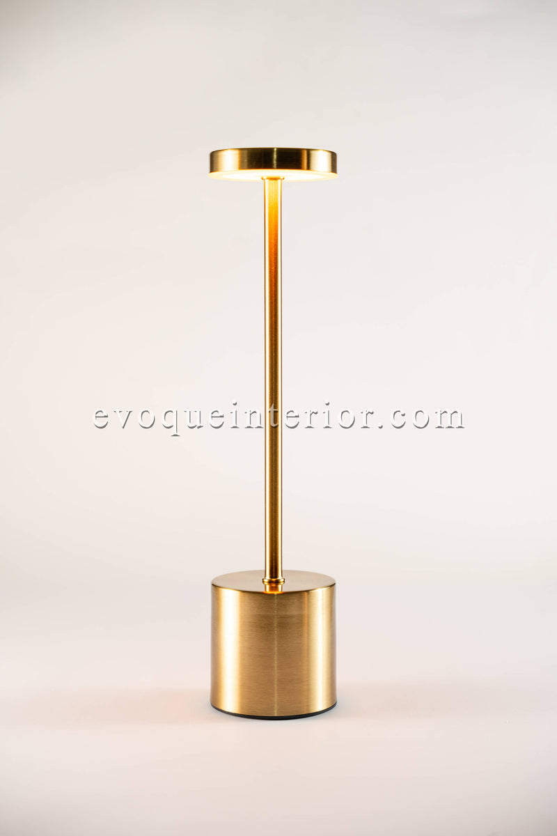 Rechargeable Touch Metal Table Lamp,3 Colours Creative Ambient Lights-LP5