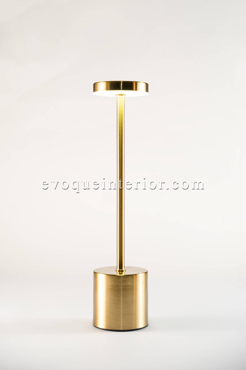 Rechargeable Touch Metal Table Lamp,3 Colours Creative Ambient Lights-LP5