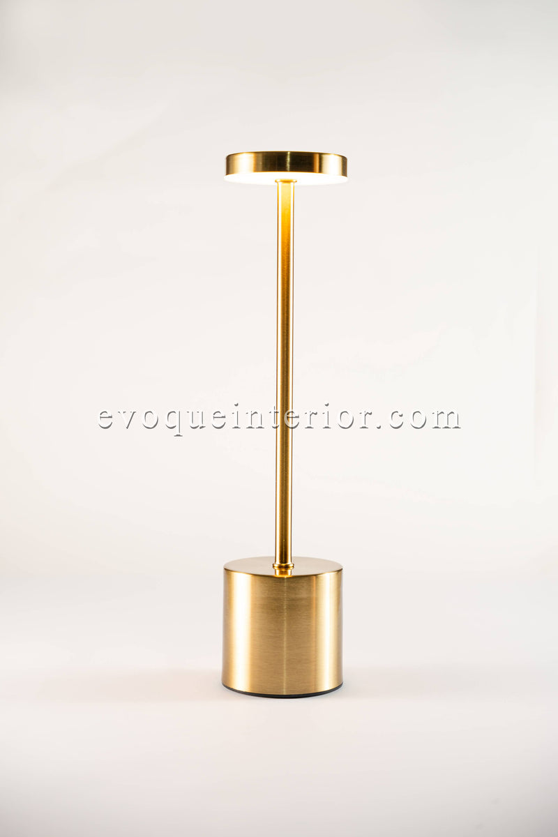 Rechargeable Touch Metal Table Lamp,3 Colours Creative Ambient Lights-LP5