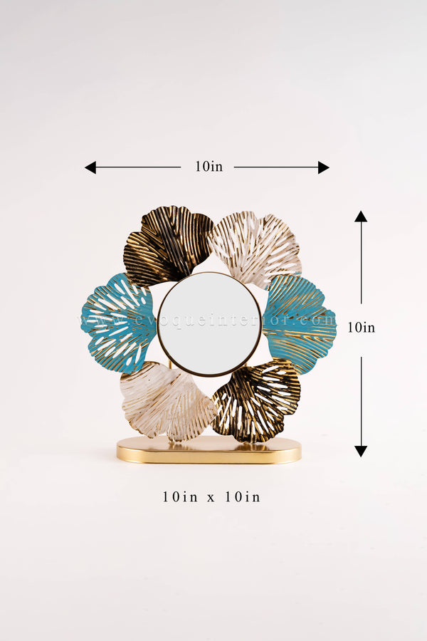 Coastal Bloom Table Mirror