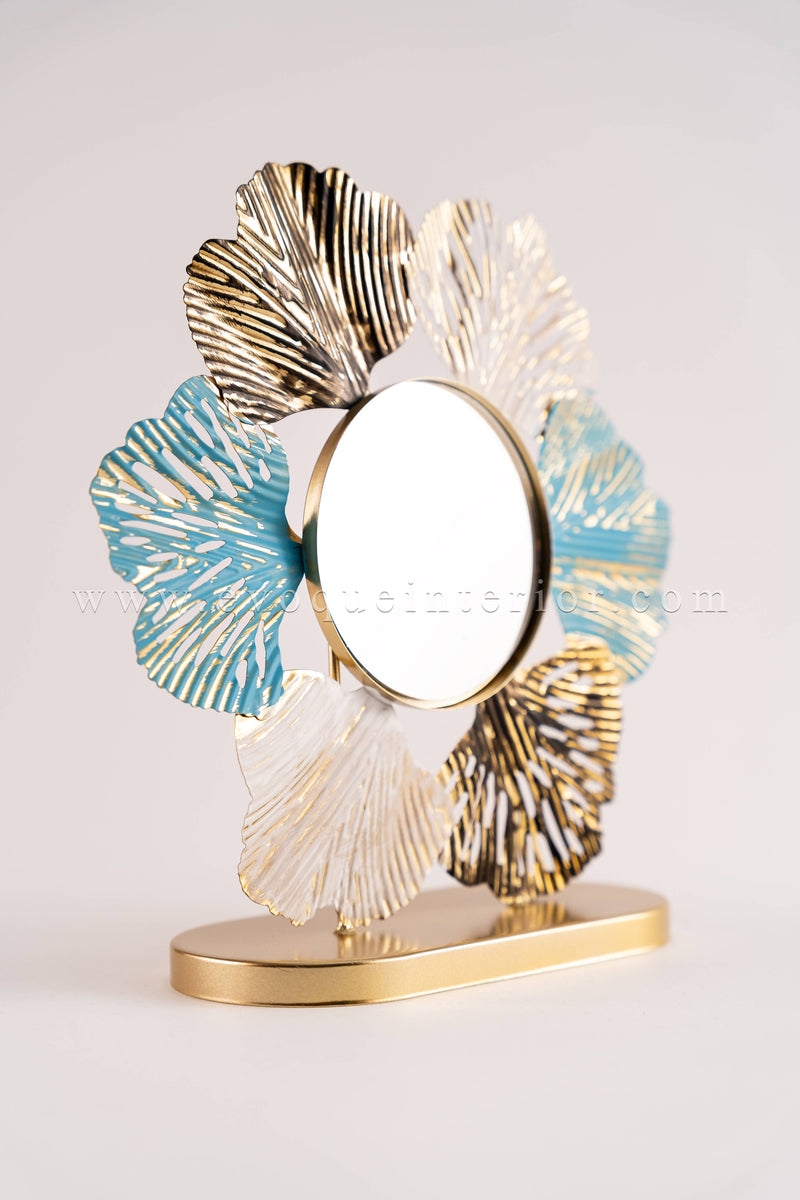 Coastal Bloom Table Mirror