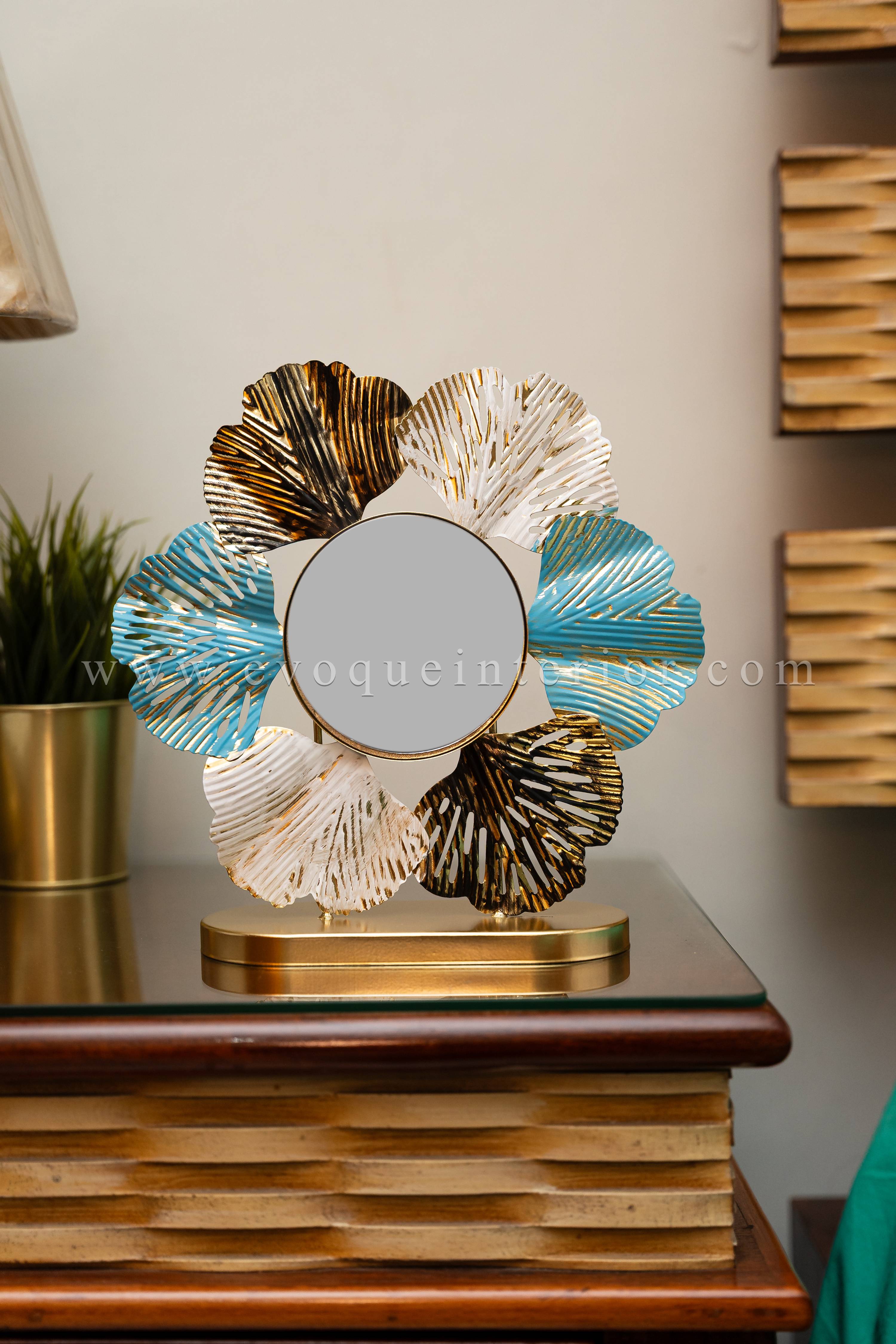 Coastal Bloom Table Mirror-DP1