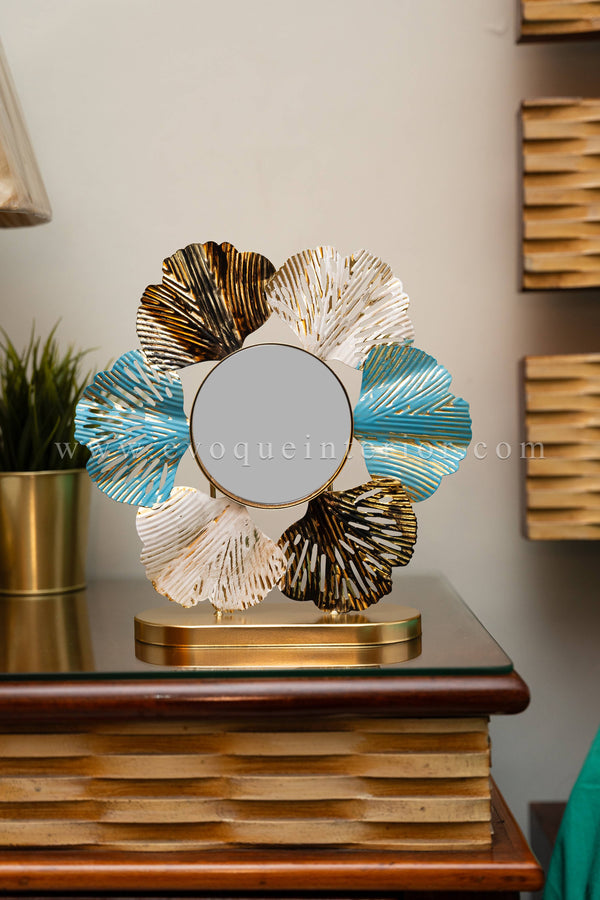 Coastal Bloom Table Mirror