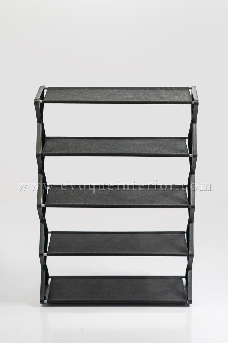 Multi-Tier Plastic Shoe Rack – Space-Saving & Durable Storage Solution-SR1