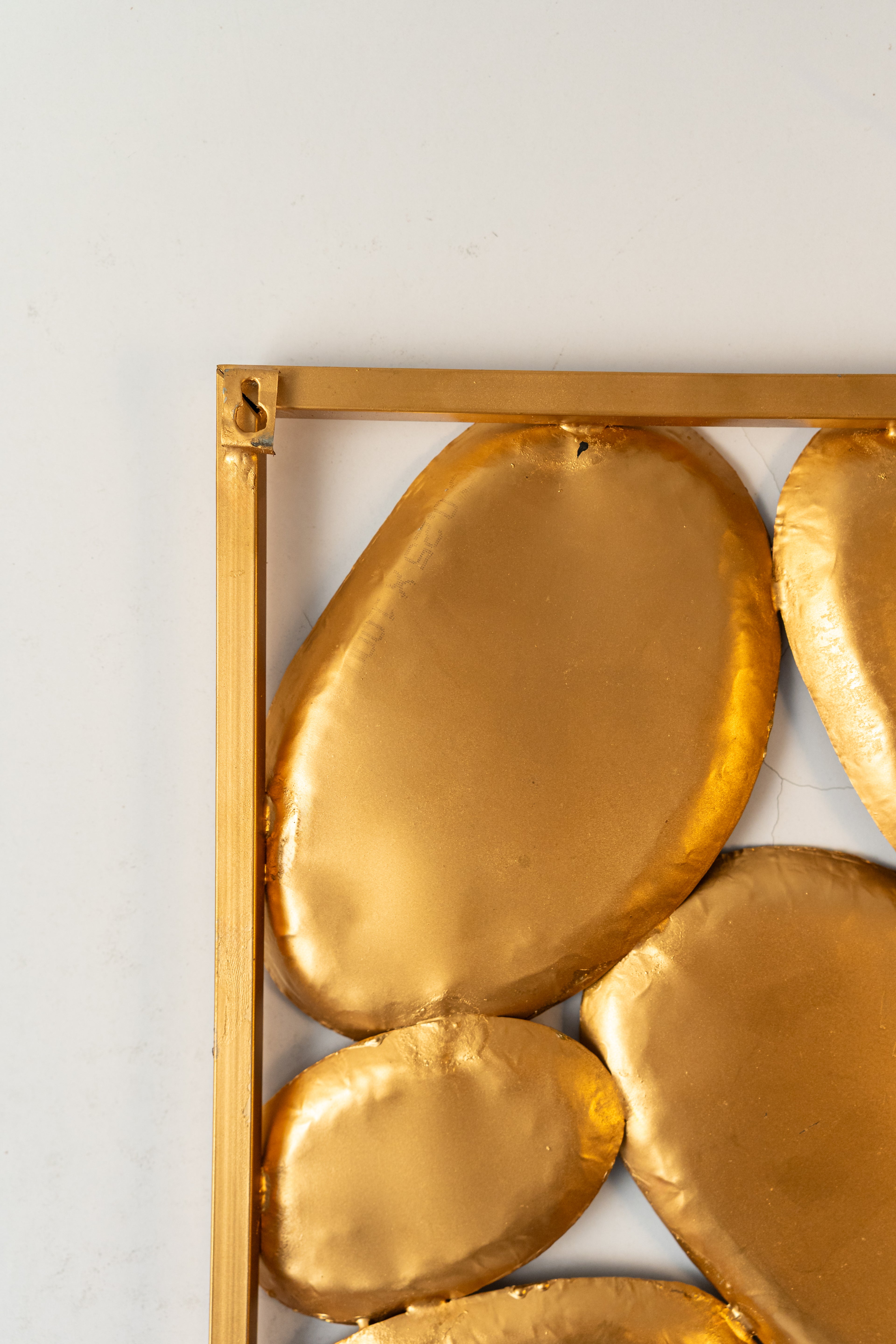 Golden Pebble Wall Art Panel-WA30