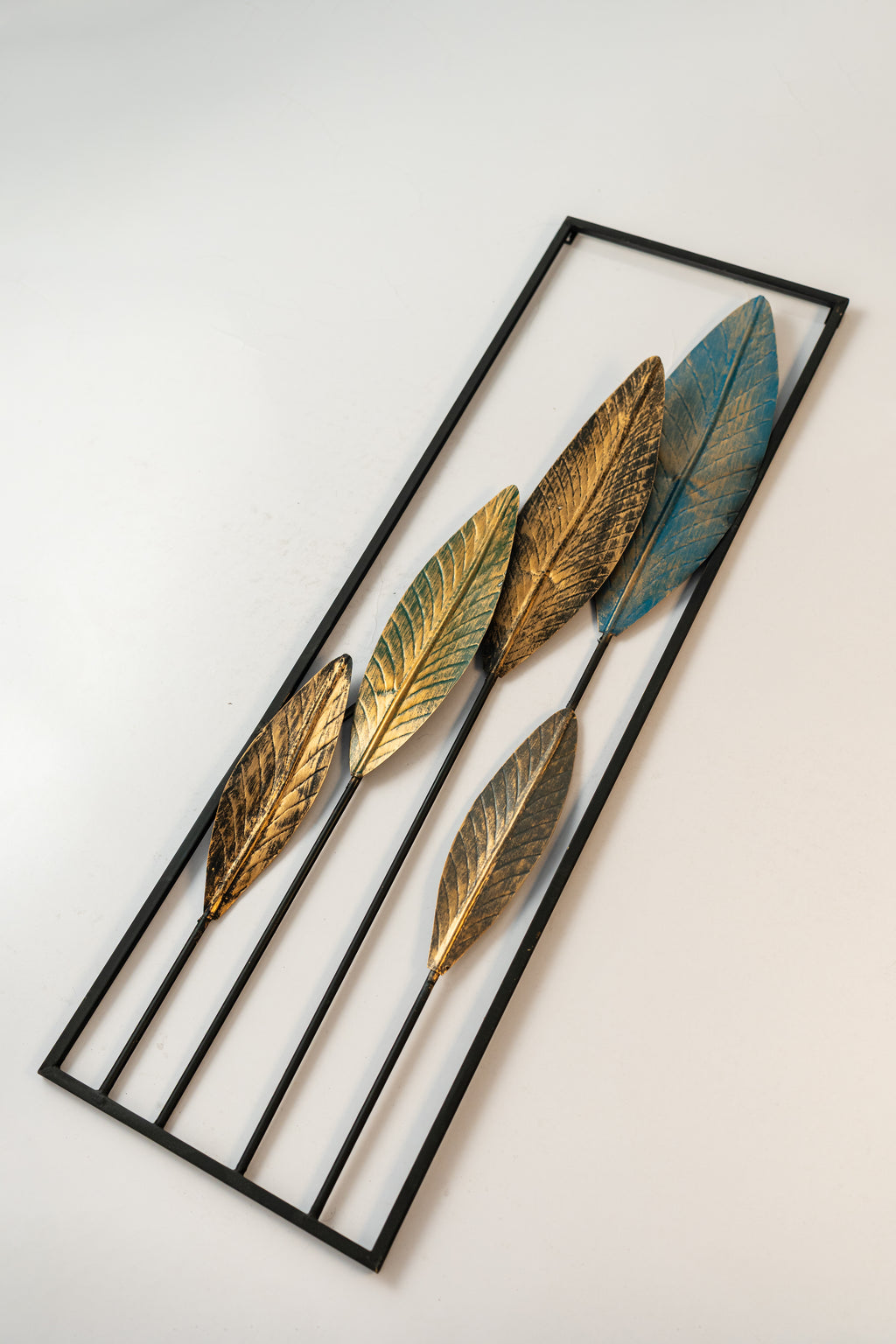 Multi-Tone Leaf Wall Art Panel-WA32