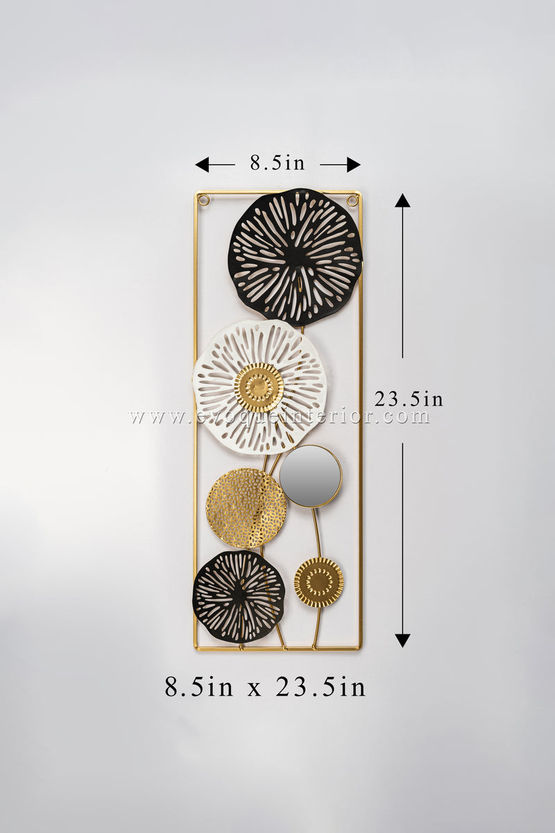 Premium Quality Metal Flower Frame – Decorative Wall Art-(F16)
