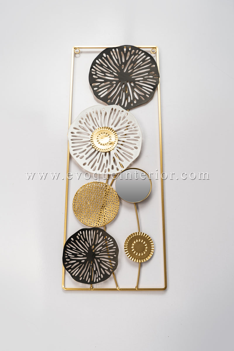 Premium Quality Metal Flower Frame – Decorative Wall Art-(F16)